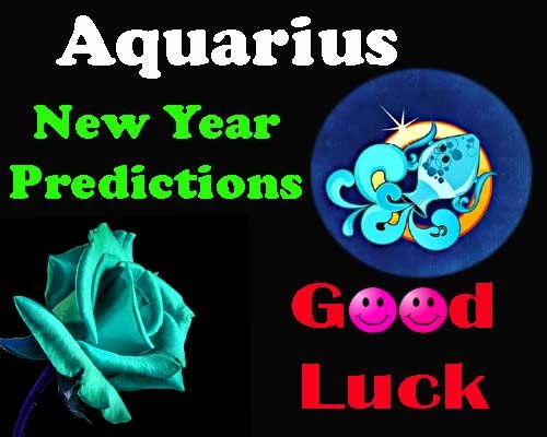 Aquarius New Year Horoscope Predictions