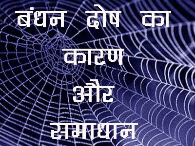Bandhan Dosh solution in jyotish