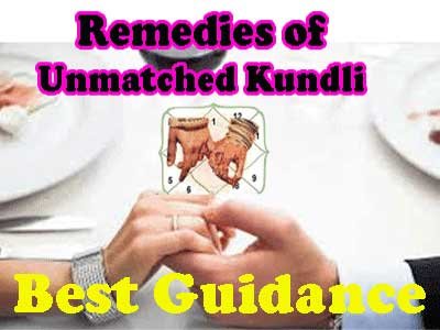 Solution of Unmatched Kundli for marriage