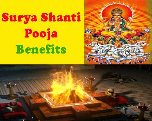 Surya grah shanti puja benefits